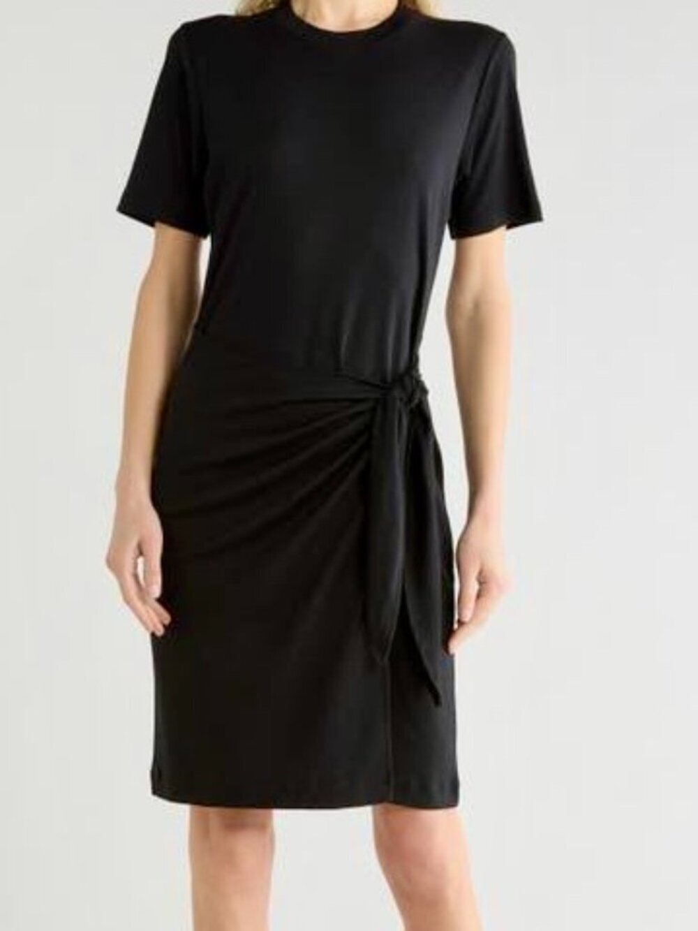 *NWOT* Kit and Ace Navy Side Tie Dress | Size Medium | Washed, Never Worn - Picture 5 of 5